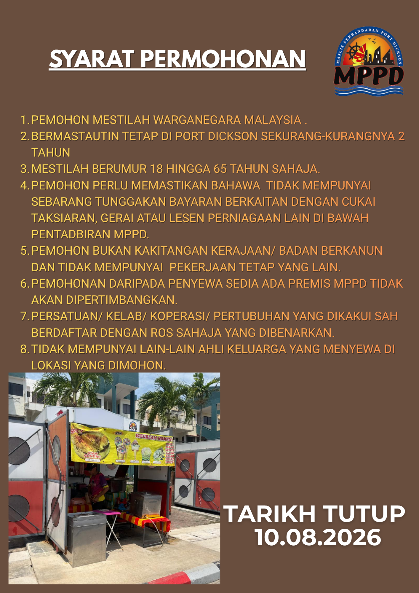 IKLAN KEKOSONGAN KIOSK