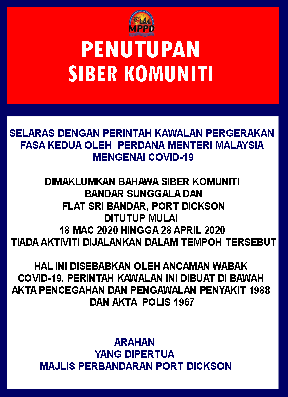 PENUTUPAN SIBER KOMUNITI FASA KETIGA