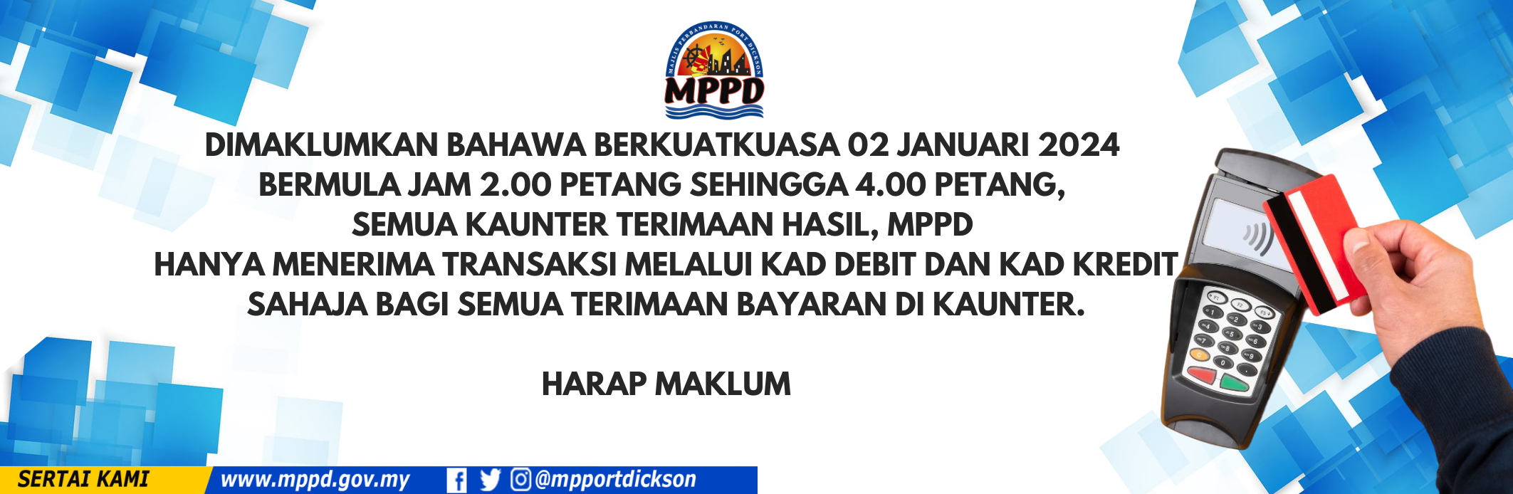 KAD DEBIT DAN KAD KREDIT SAHAJA 