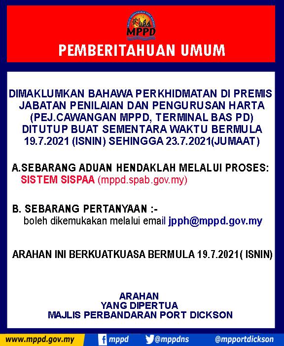 penutupan jpph