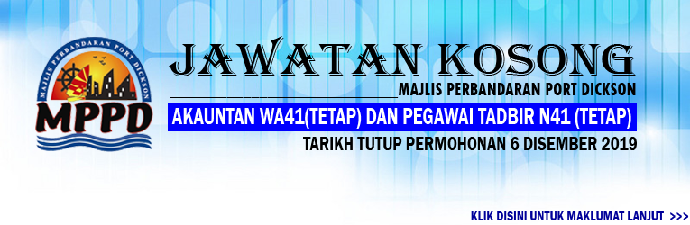 JAWATAN KOSONG 2019